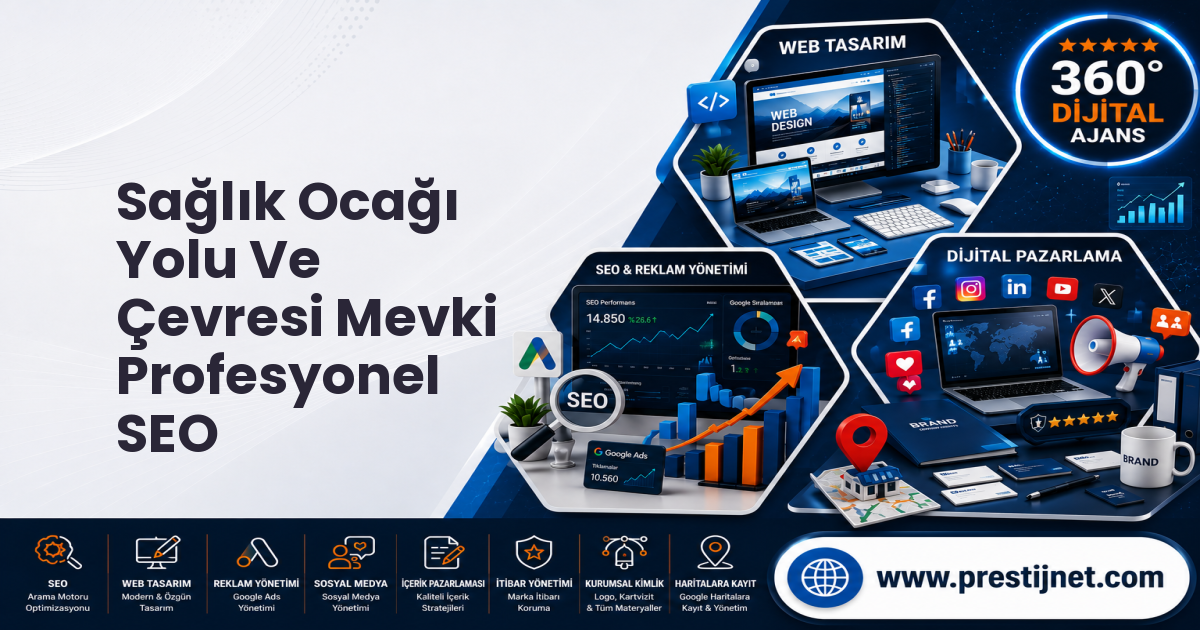 Sağlık Ocağı  Yolu Ve Çevresi Mevki Profesyonel SEO