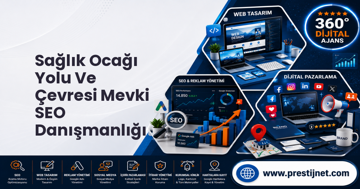 Sağlık Ocağı  Yolu Ve Çevresi Mevki SEO Danışmanlığı