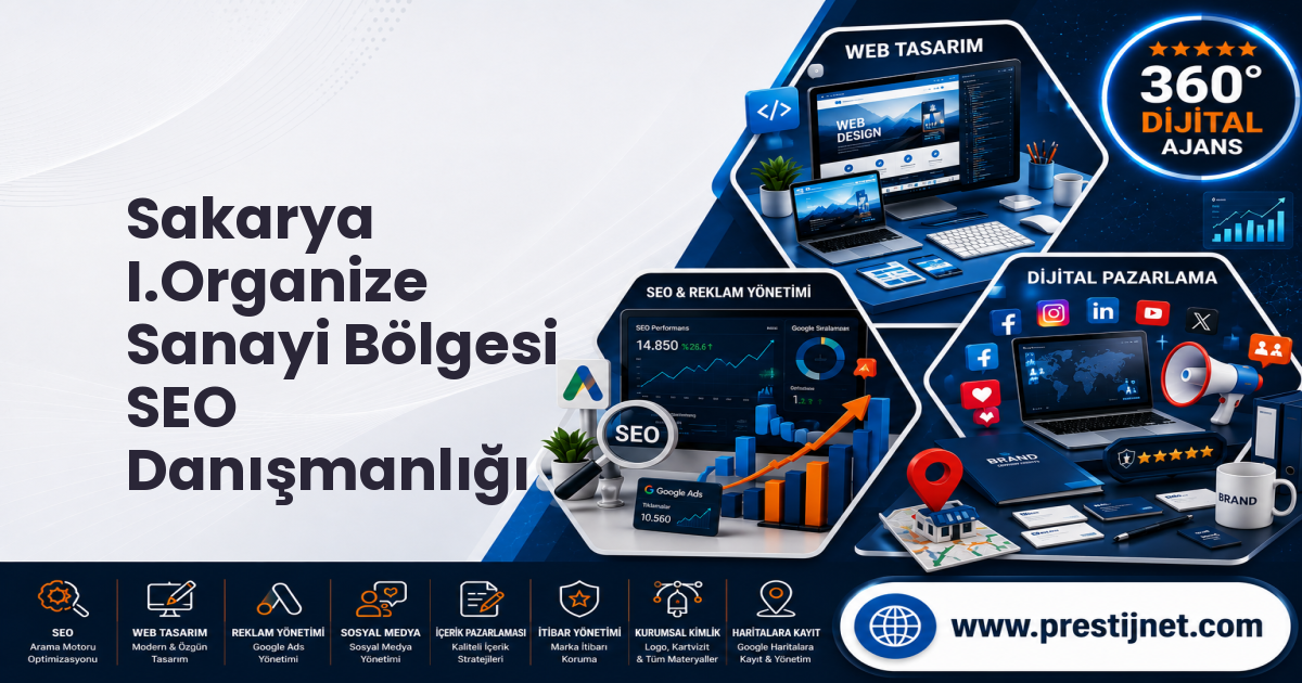 Sakarya I.Organize Sanayi Bölgesi SEO Danışmanlığı