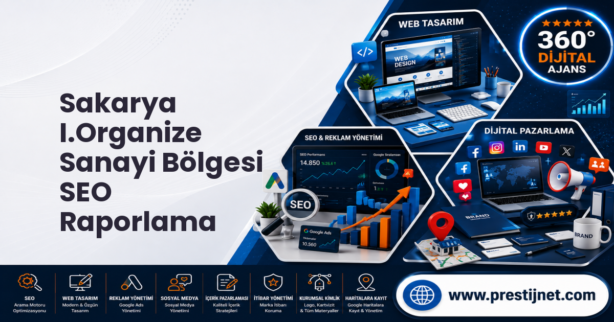 Sakarya I.Organize Sanayi Bölgesi SEO Raporlama