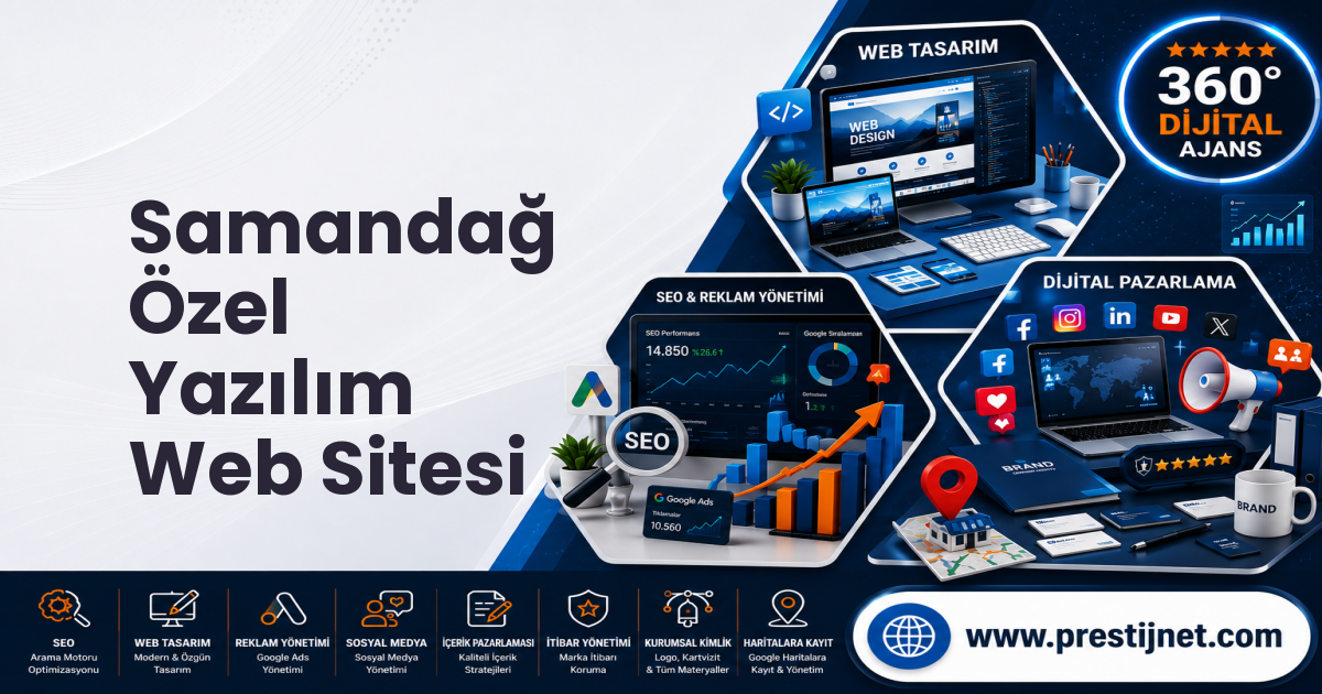 Samandağ Özel Yazılım Web Sitesi