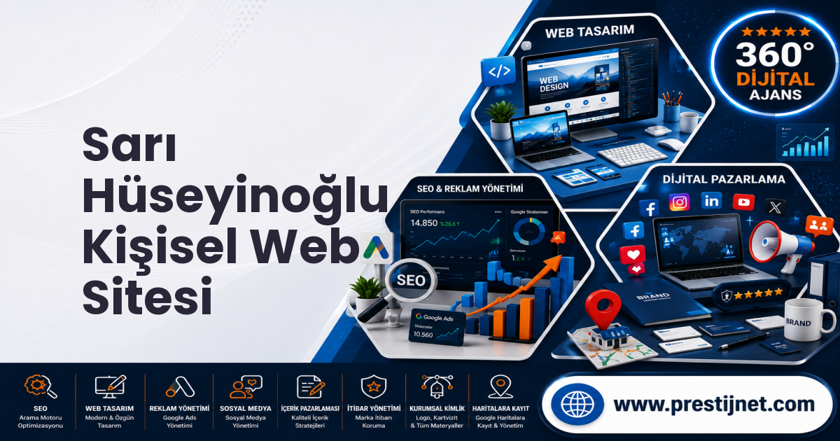 Sarı Hüseyinoğlu Kişisel Web Sitesi
