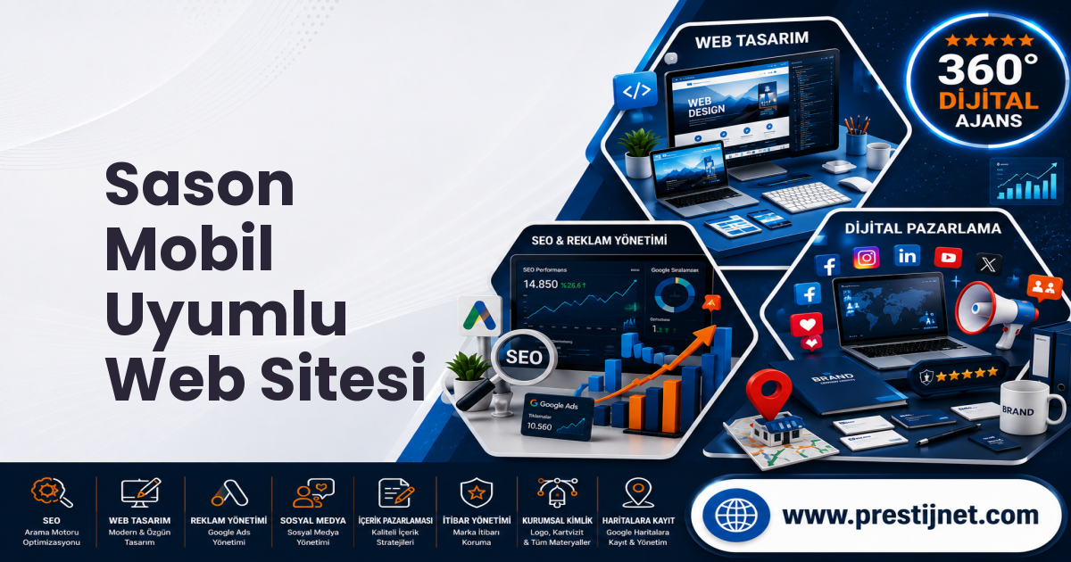Sason Mobil Uyumlu Web Sitesi