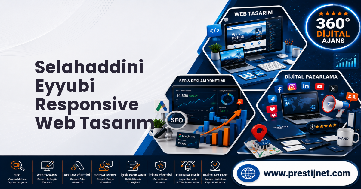 Selahaddini Eyyubi Responsive Web Tasarım