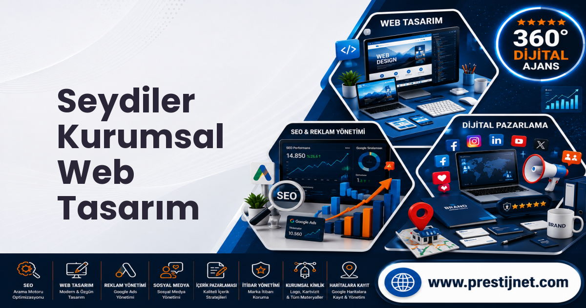 Seydiler Kurumsal Web Tasarım