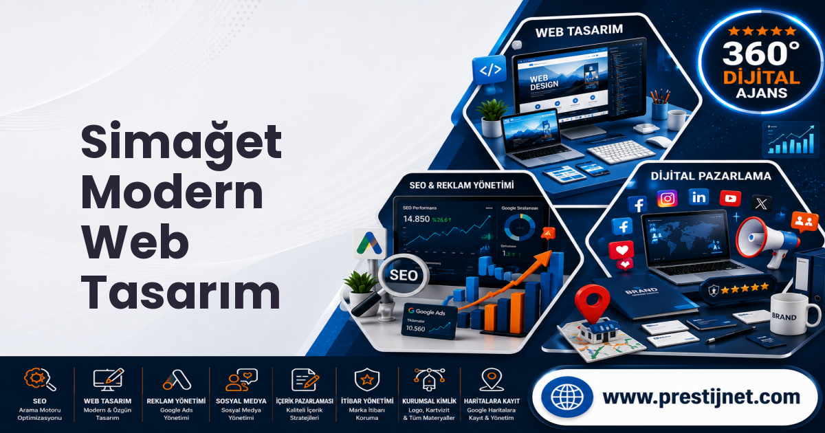 Simağet Modern Web Tasarım