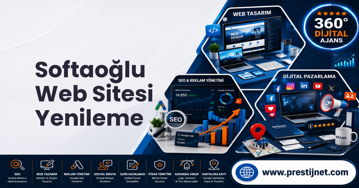 Softaoğlu Web Sitesi Yenileme