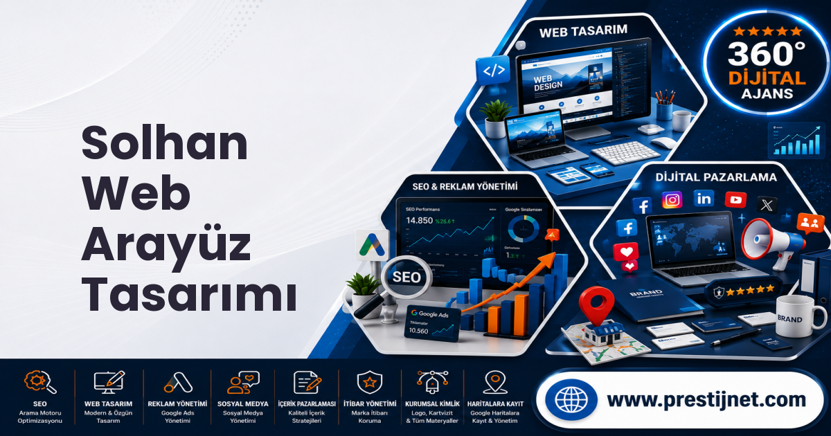 Solhan Web Arayüz Tasarımı