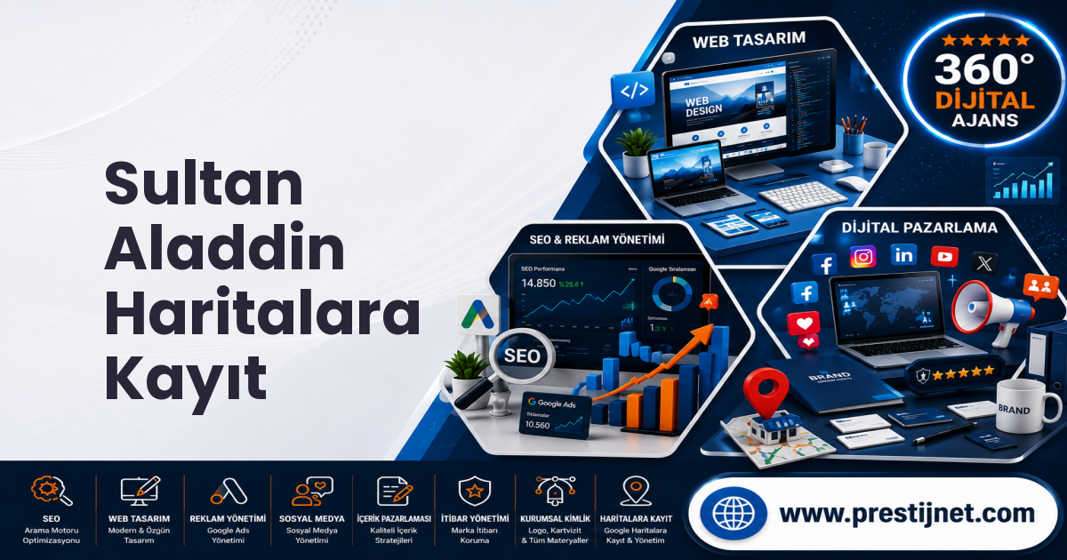 Sultan Aladdin Haritalara Kayıt
