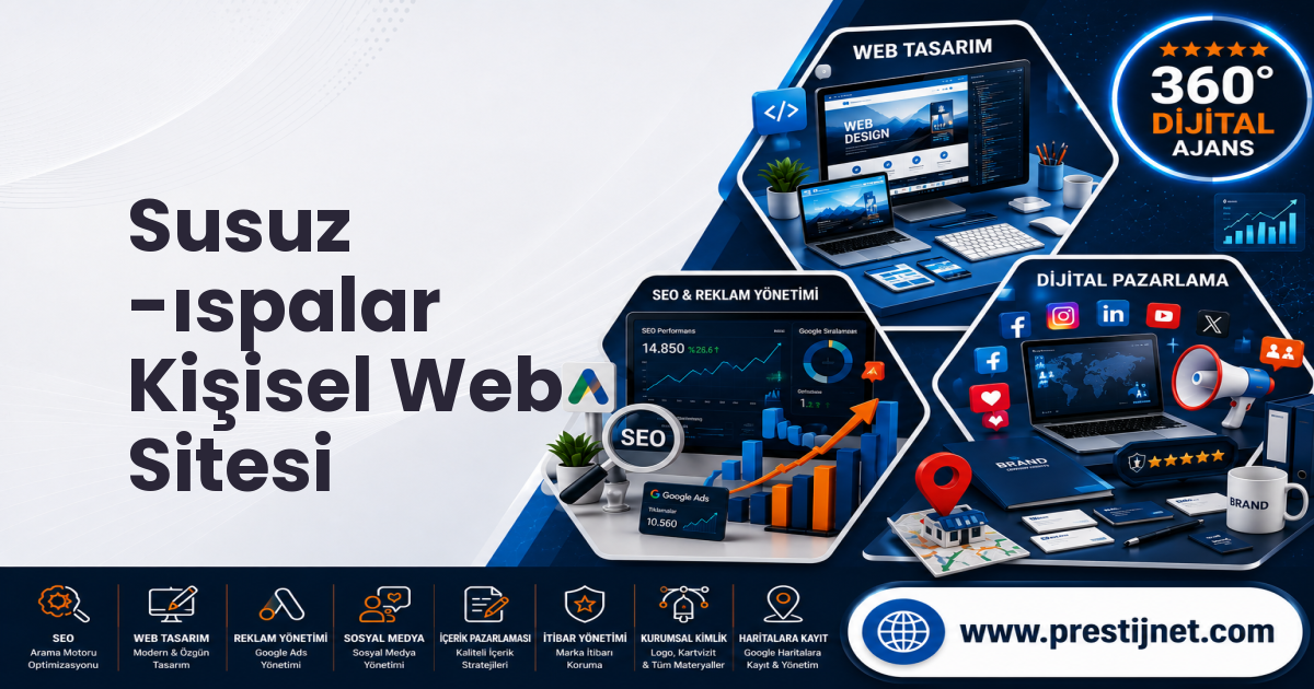 Susuz -ıspalar Kişisel Web Sitesi