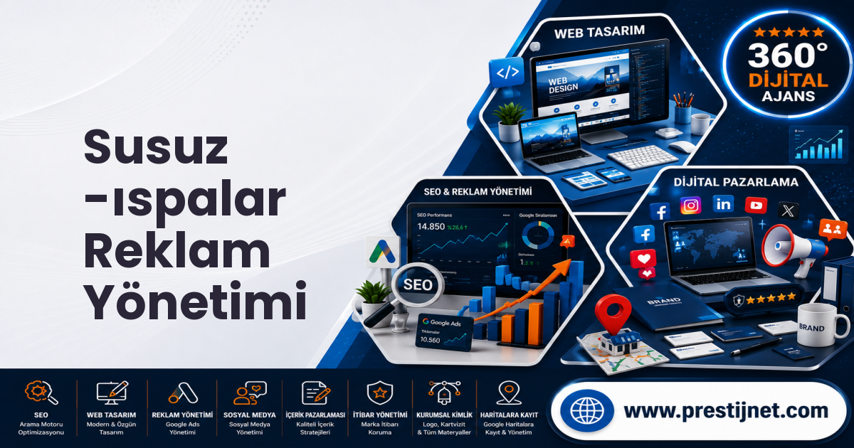 Susuz -ıspalar Reklam Yönetimi