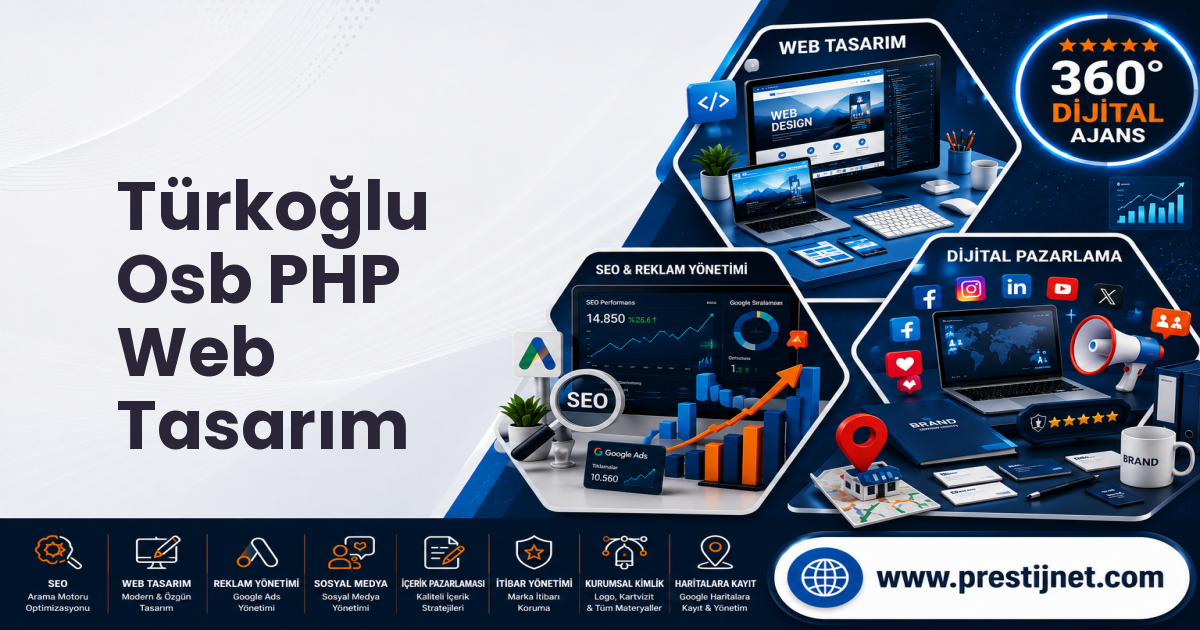 Türkoğlu Osb PHP Web Tasarım