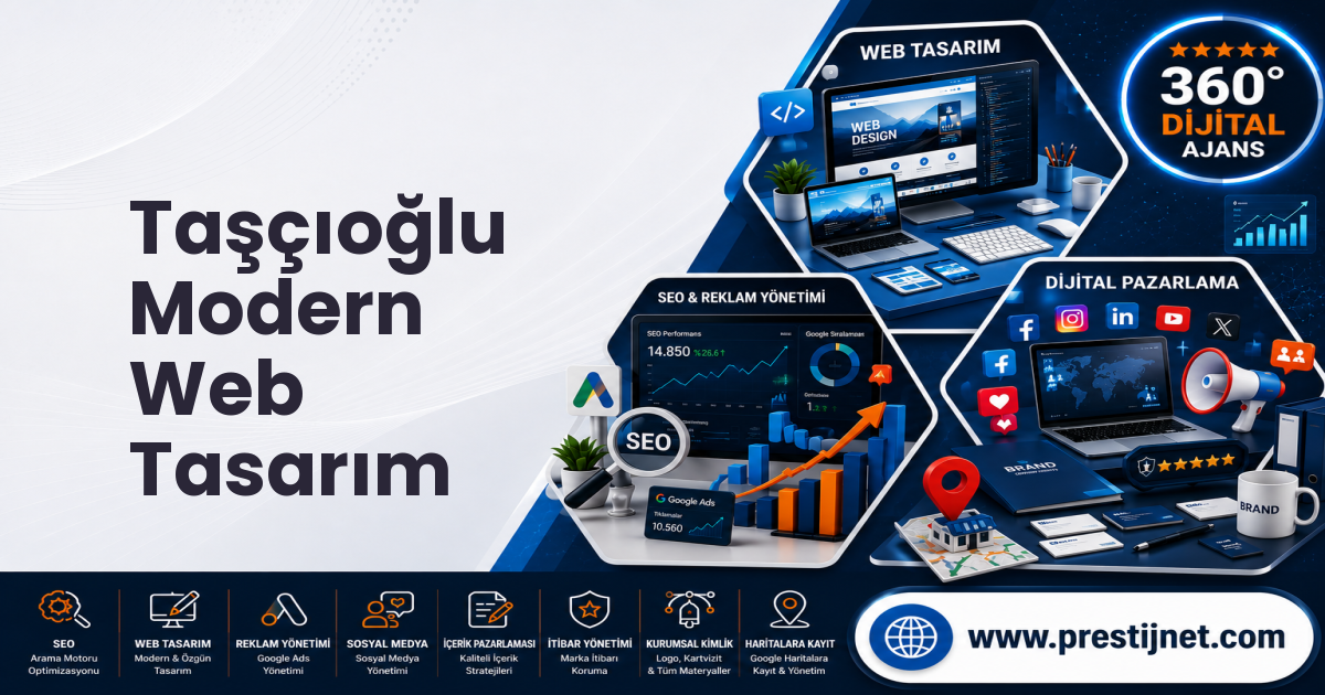 Taşçıoğlu Modern Web Tasarım