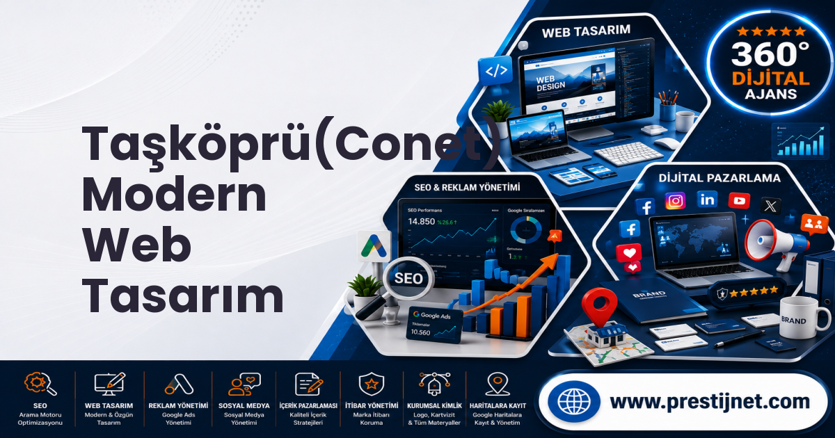 Taşköprü(Conet) Modern Web Tasarım