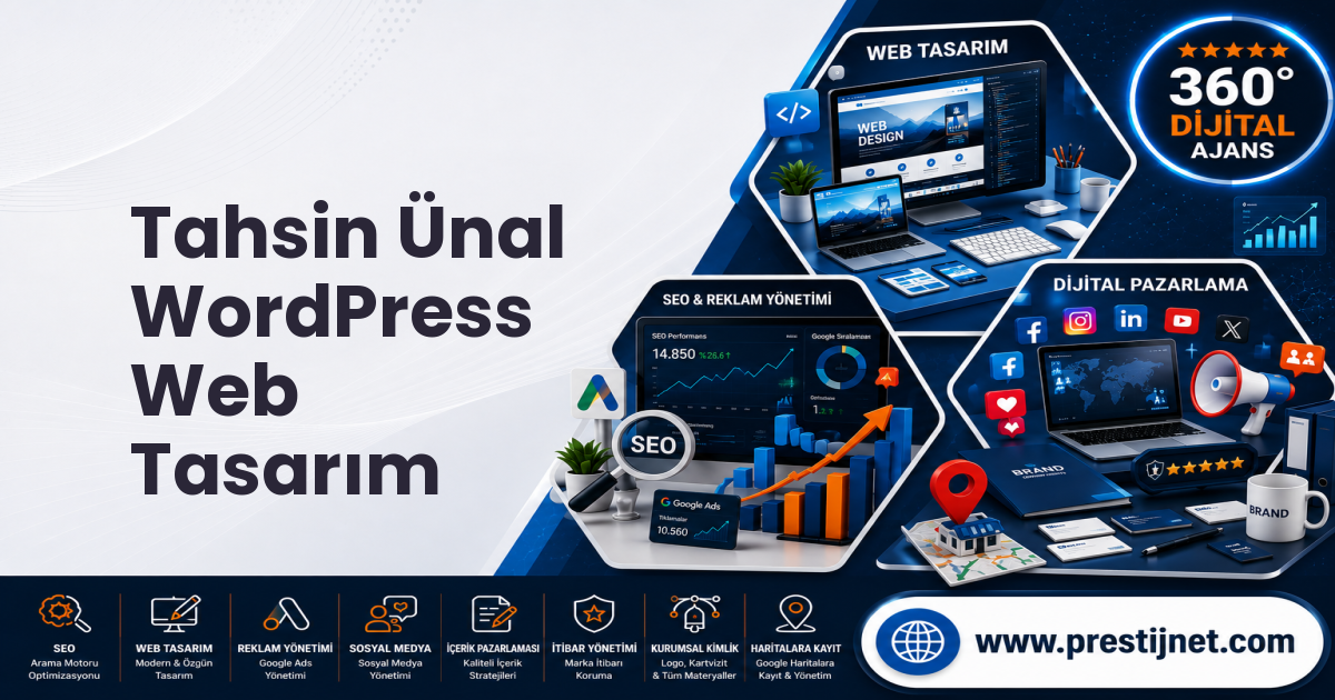 Tahsin Ünal WordPress Web Tasarım