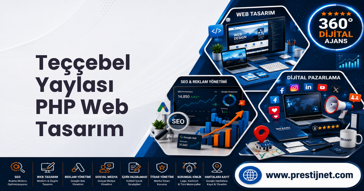 Teççebel Yaylası PHP Web Tasarım