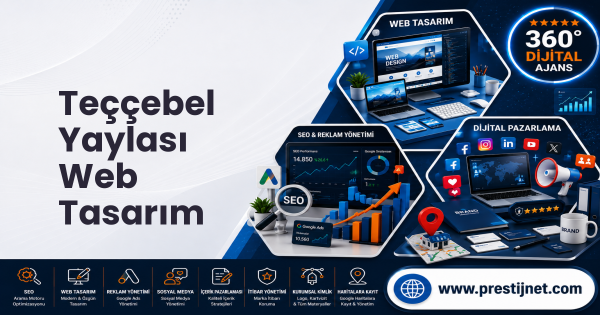 Teççebel Yaylası Web Tasarım