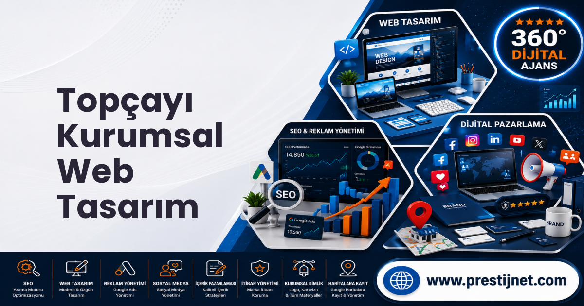 Topçayı Kurumsal Web Tasarım