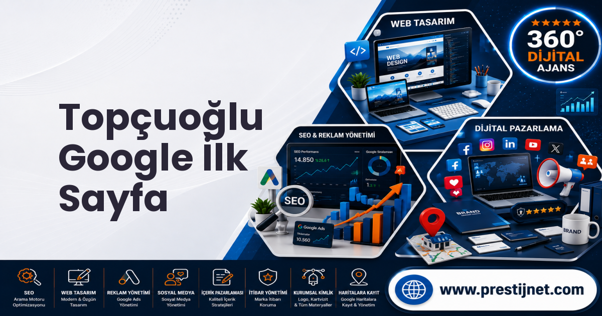 Topçuoğlu Google İlk Sayfa
