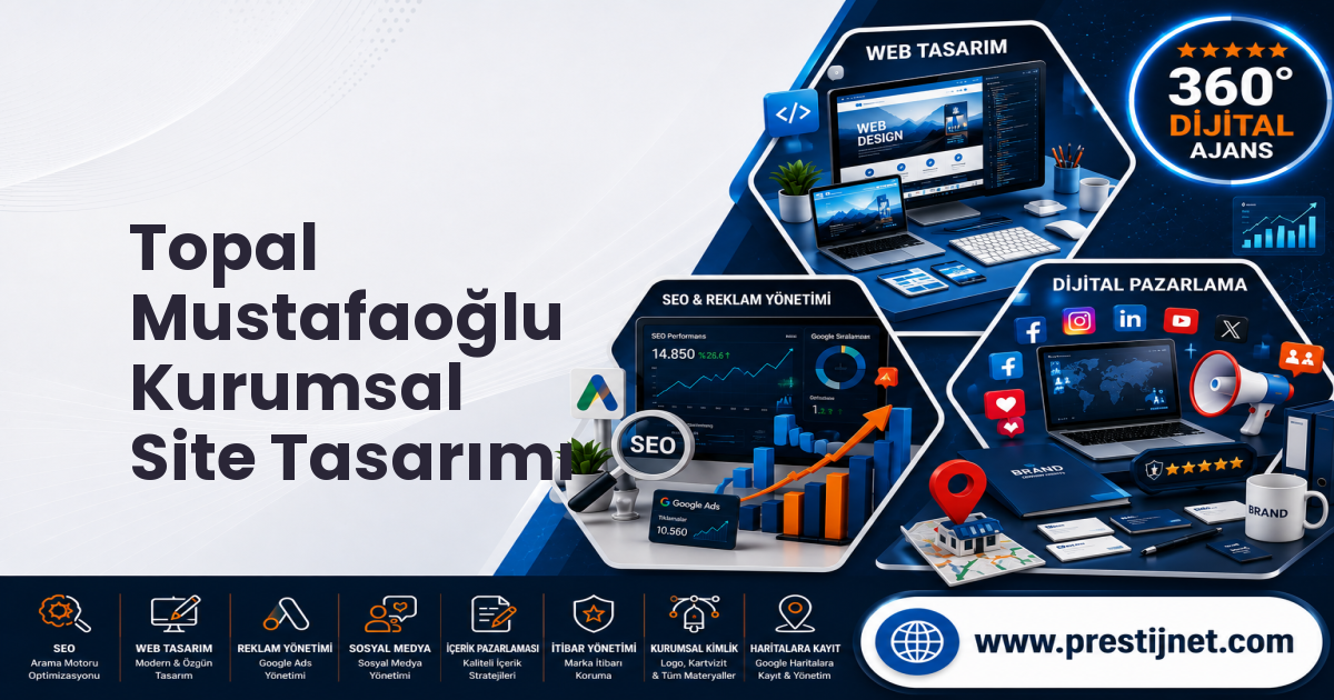 Topal Mustafaoğlu Kurumsal Site Tasarımı