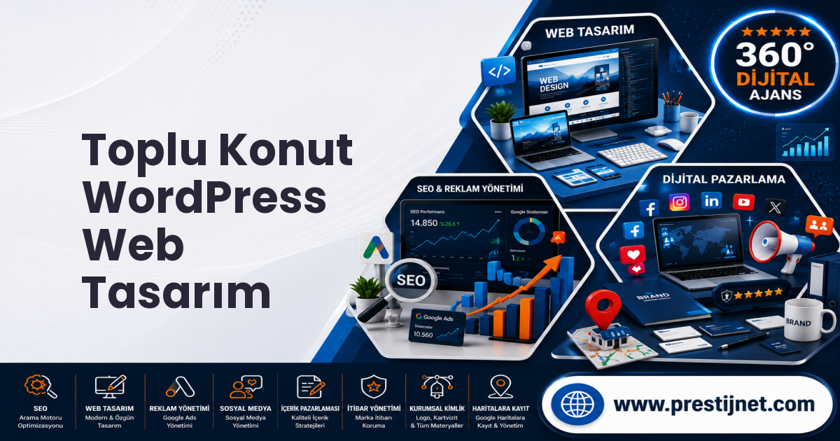 Toplu Konut WordPress Web Tasarım