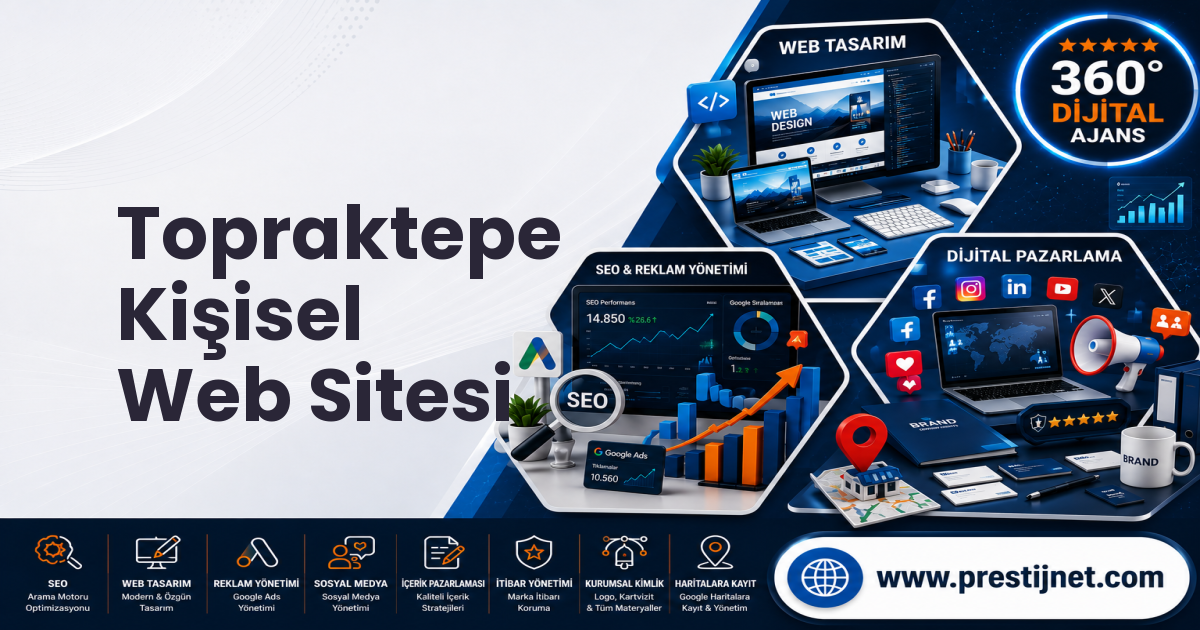 Topraktepe Kişisel Web Sitesi