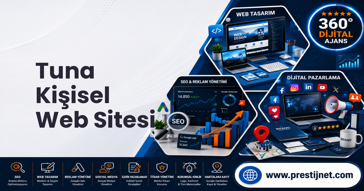 Tuna Kişisel Web Sitesi