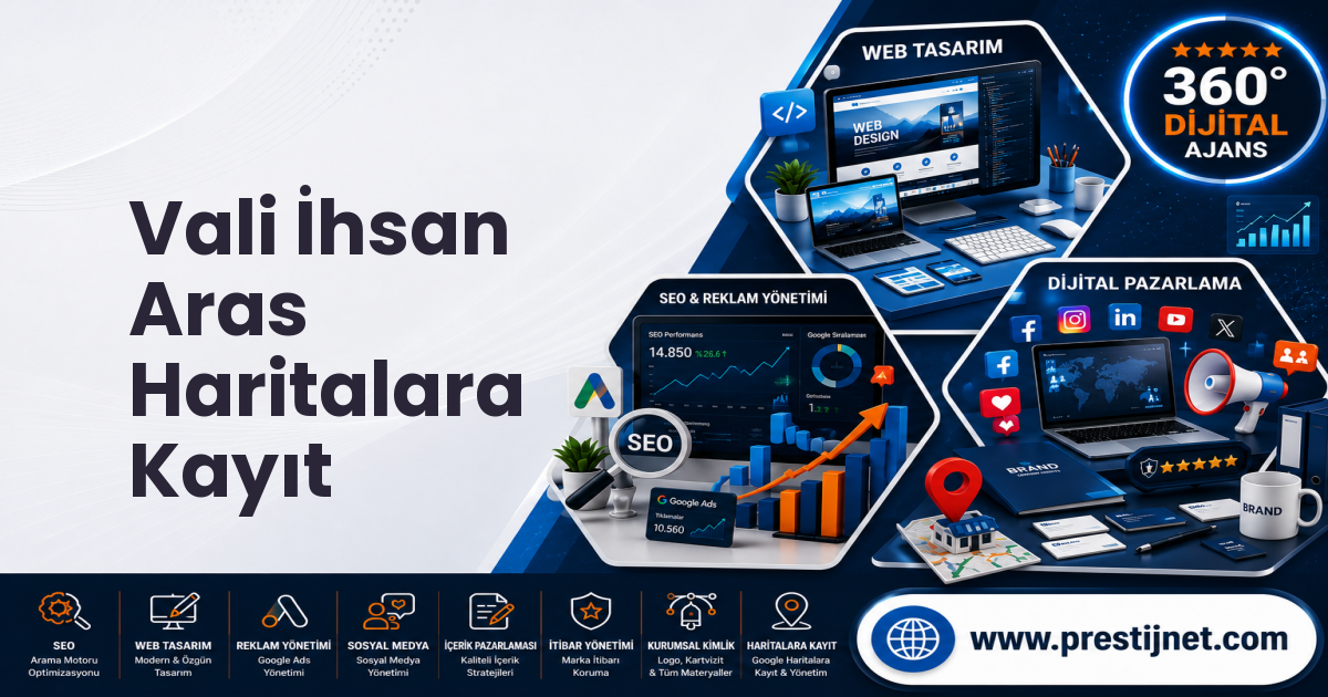 Vali İhsan Aras Haritalara Kayıt