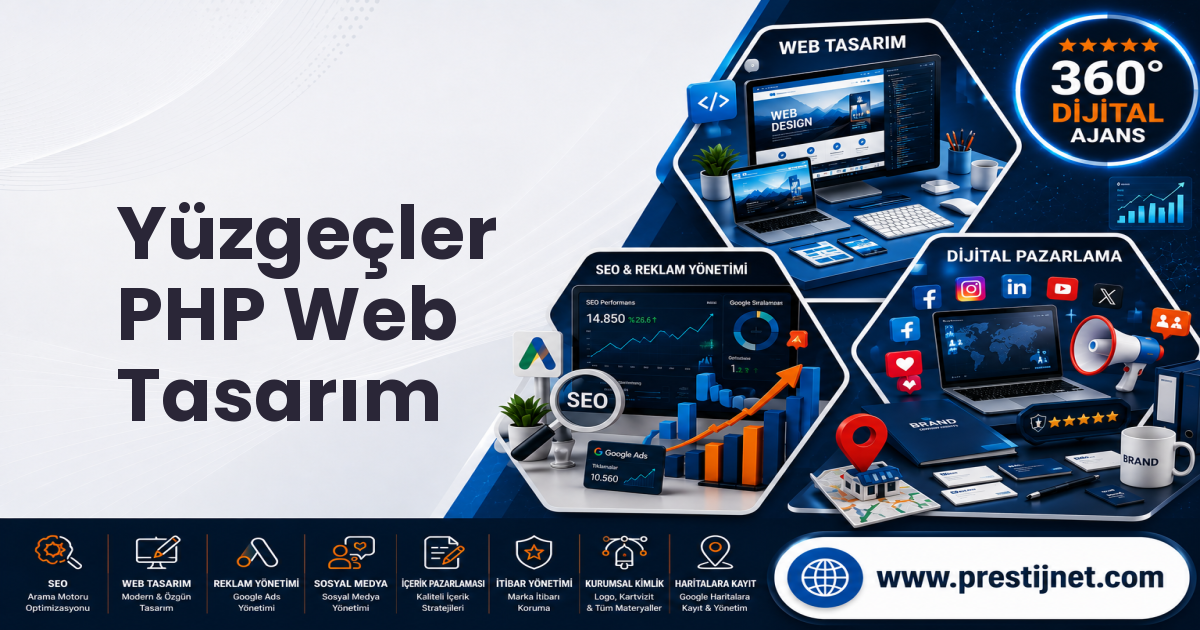 Yüzgeçler PHP Web Tasarım