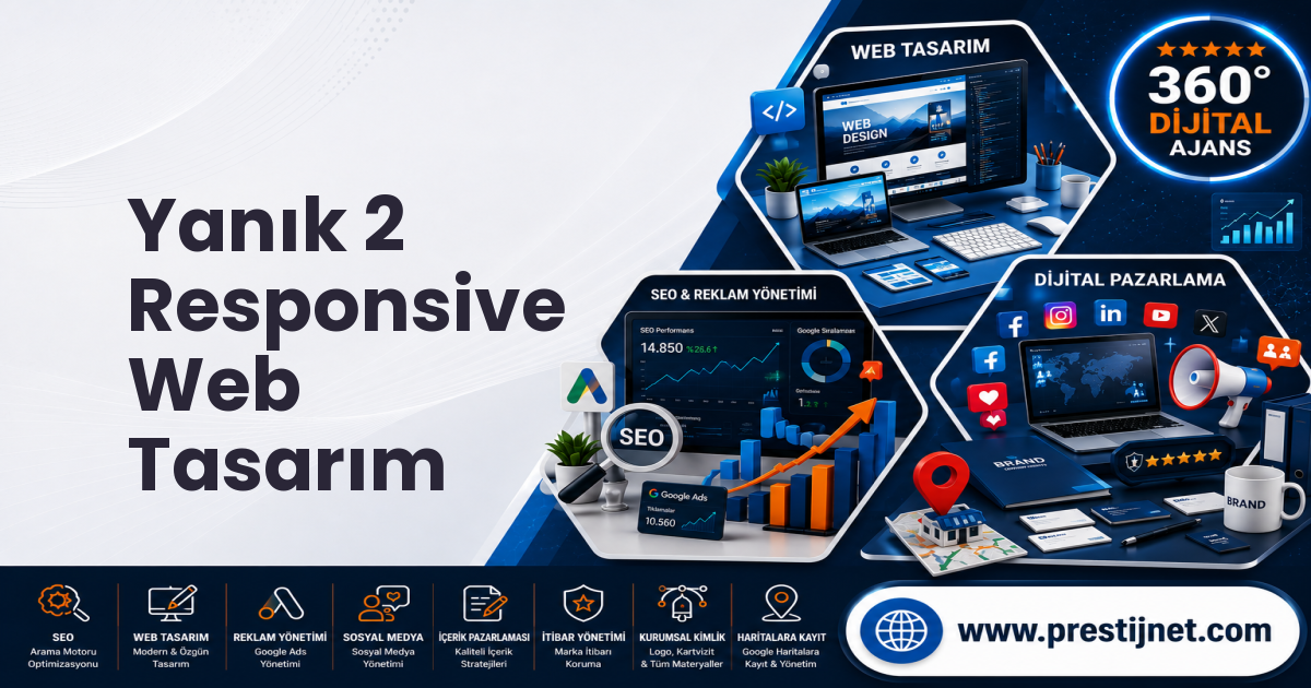 Yanık 2 Responsive Web Tasarım