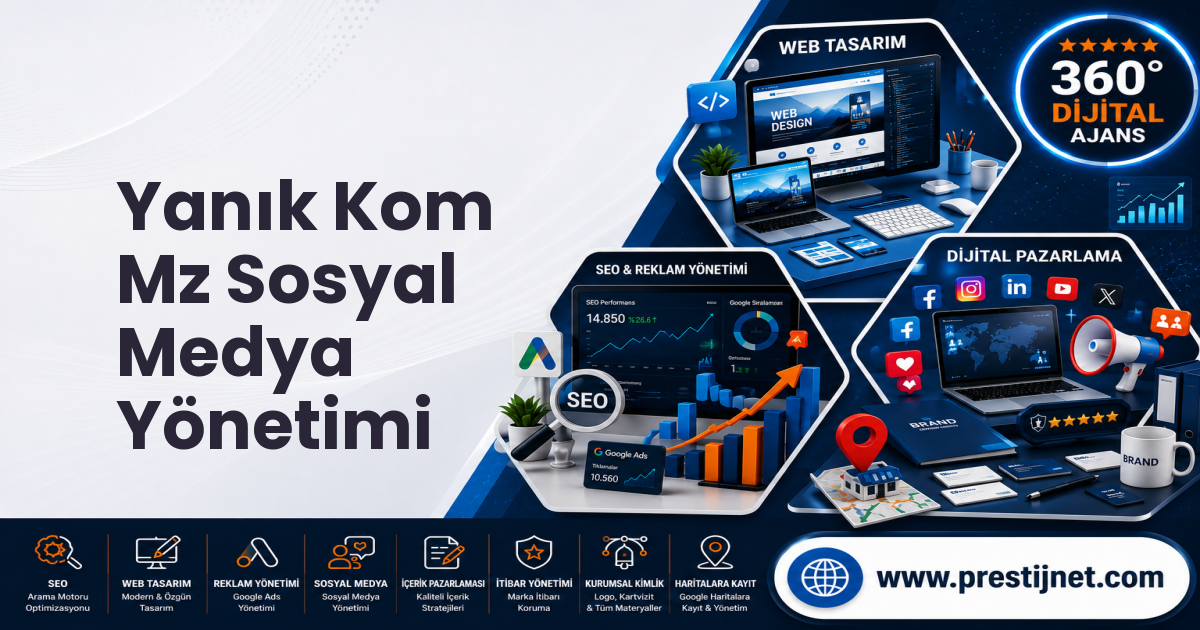 Yanık Kom Mz Sosyal Medya Yönetimi