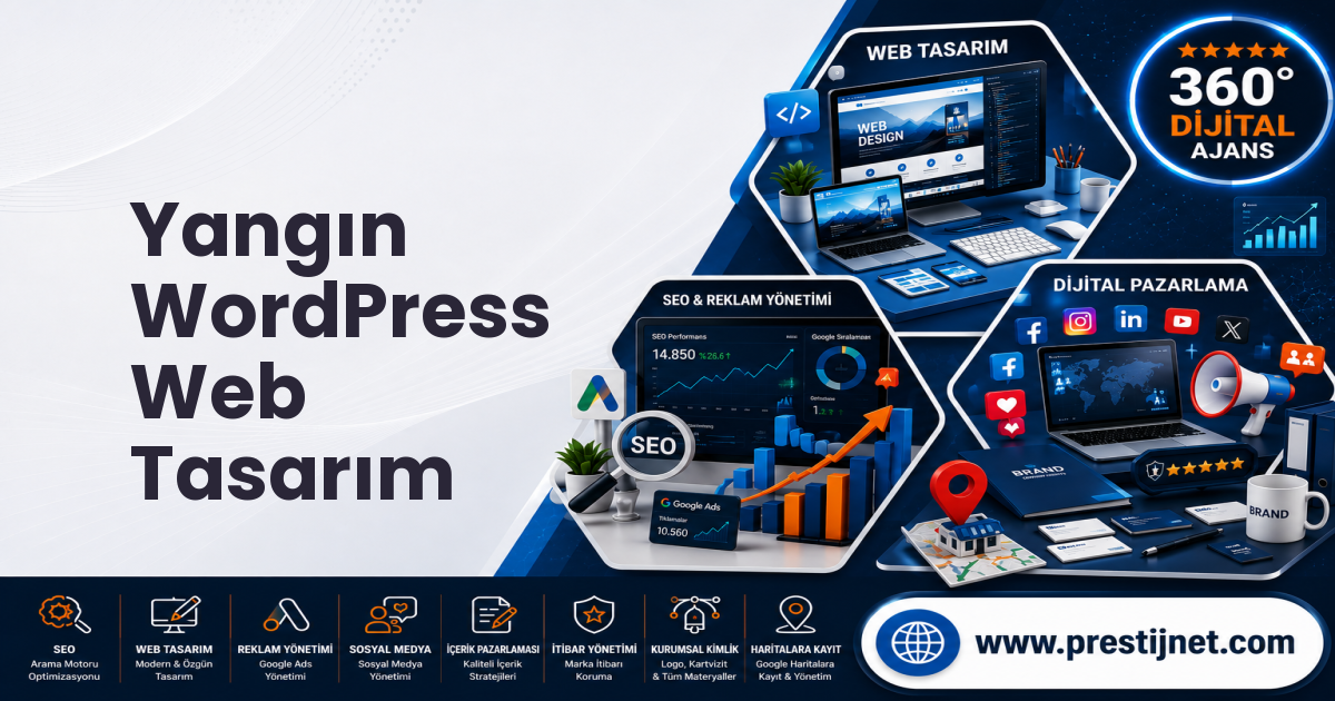 Yangın WordPress Web Tasarım