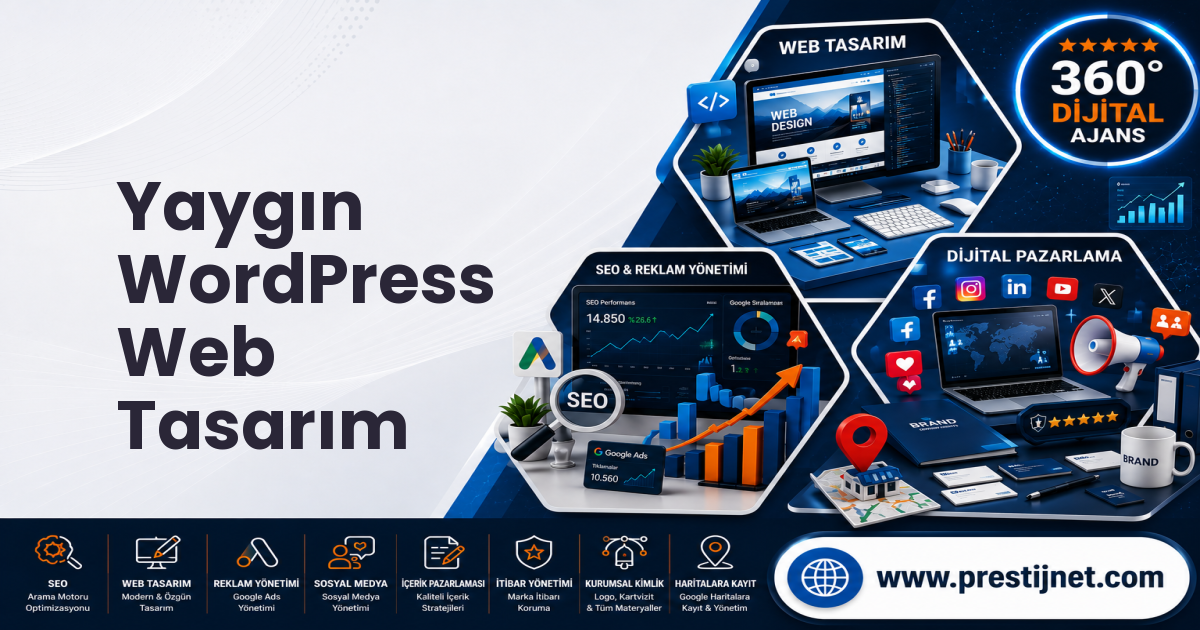 Yaygın WordPress Web Tasarım
