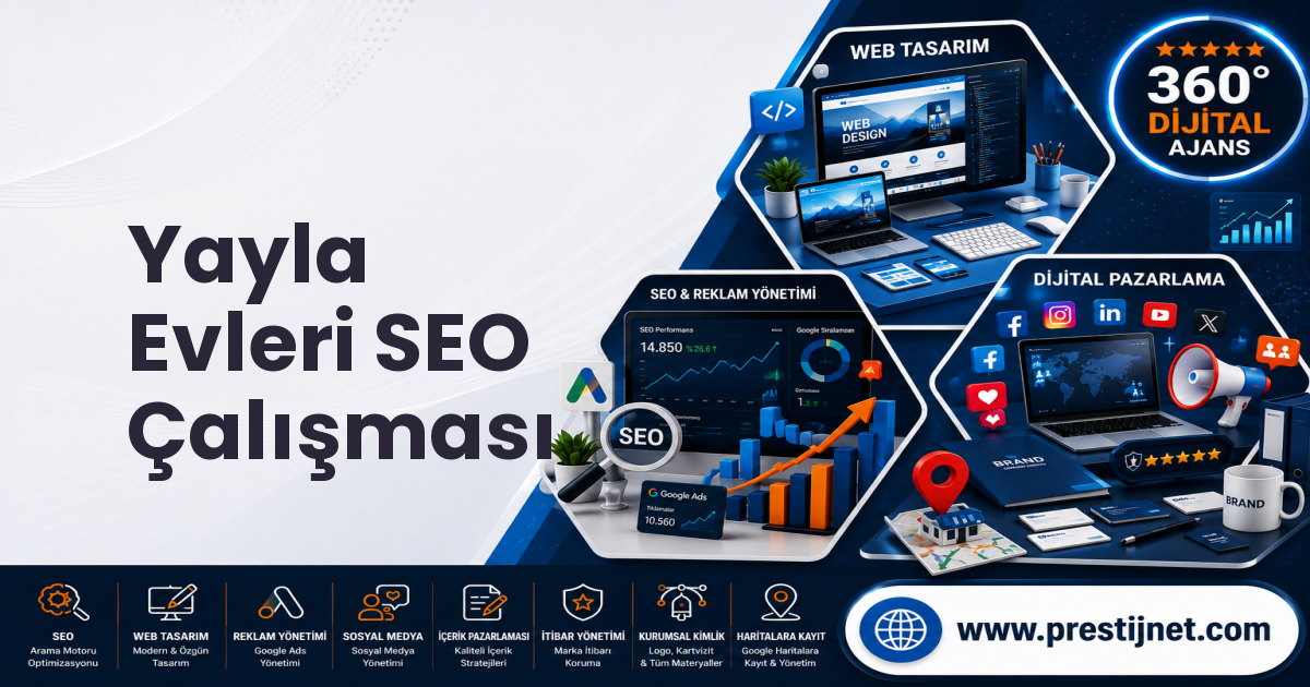 Yayla Evleri SEO Çalışması