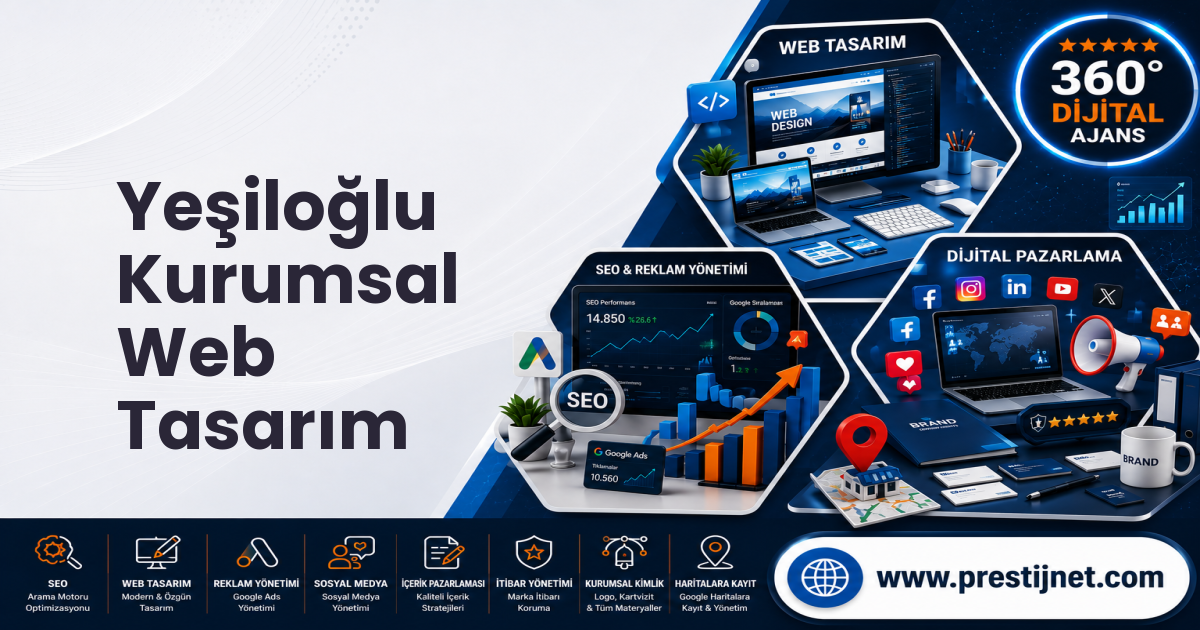 Yeşiloğlu Kurumsal Web Tasarım