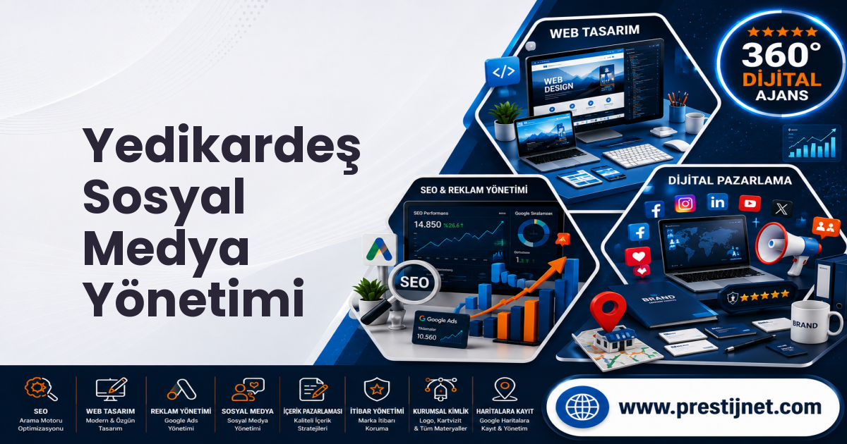 Yedikardeş Sosyal Medya Yönetimi
