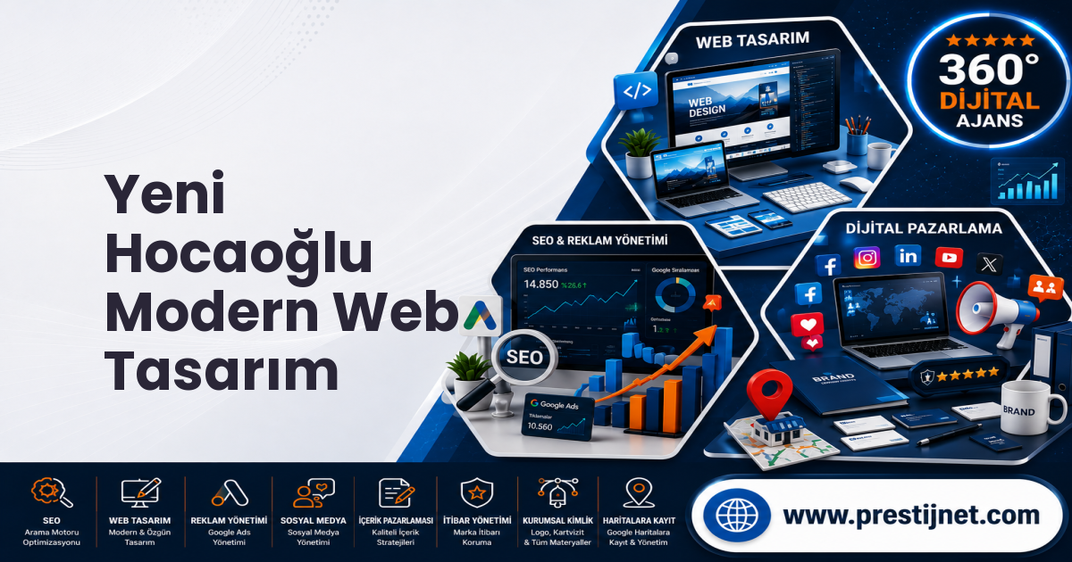 Yeni Hocaoğlu Modern Web Tasarım