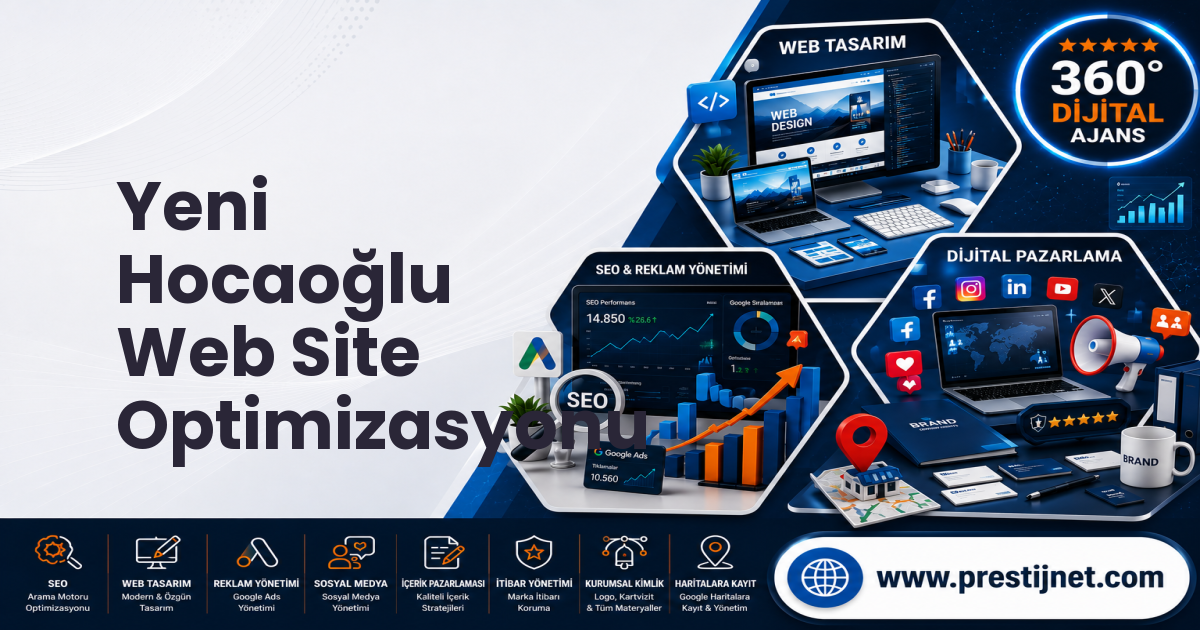 Yeni Hocaoğlu Web Site Optimizasyonu