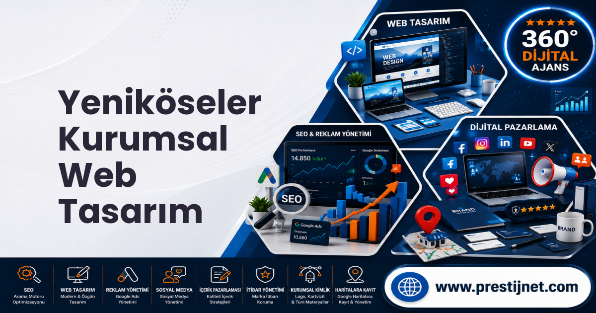 Yeniköseler Kurumsal Web Tasarım