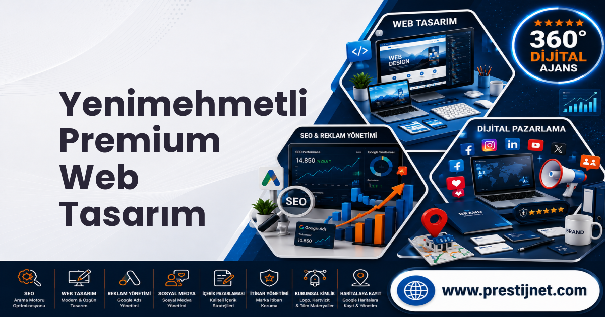 Yenimehmetli Premium Web Tasarım