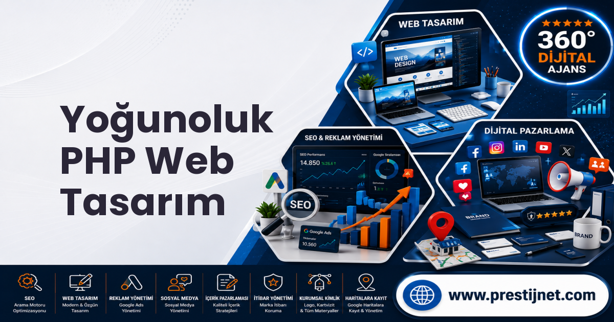 Yoğunoluk PHP Web Tasarım