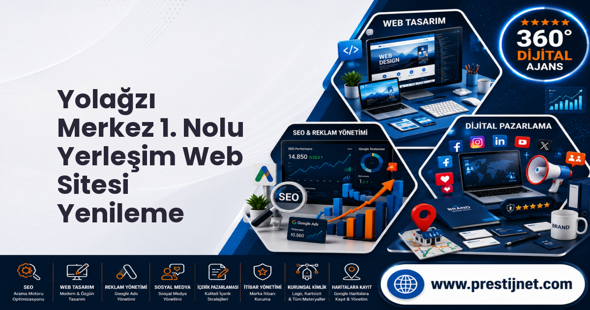 Yolağzı Merkez 1. Nolu Yerleşim Web Sitesi Yenileme