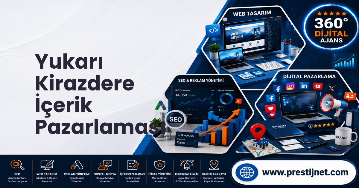 Yukarı Kirazdere İçerik Pazarlaması