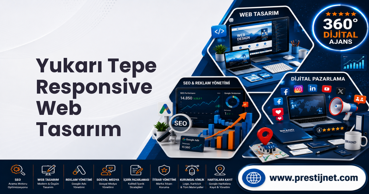 Yukarı Tepe Responsive Web Tasarım