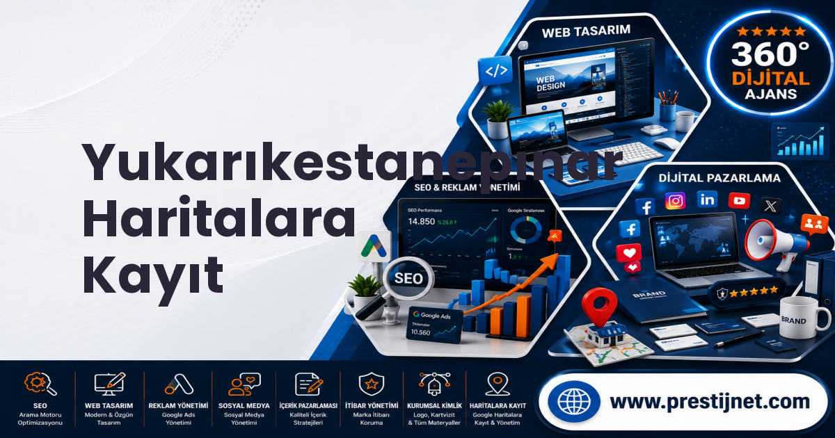 Yukarıkestanepınar Haritalara Kayıt