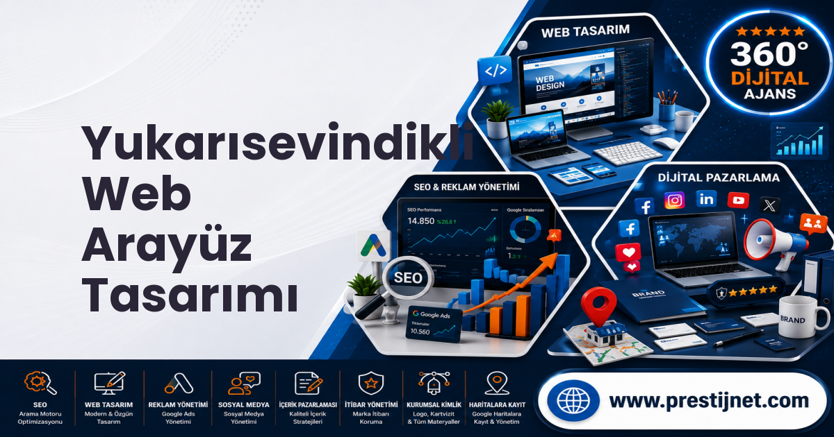 Yukarısevindikli Web Arayüz Tasarımı