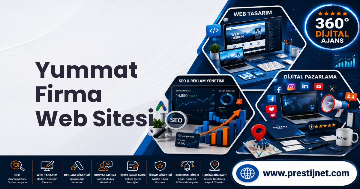 Yummat Firma Web Sitesi