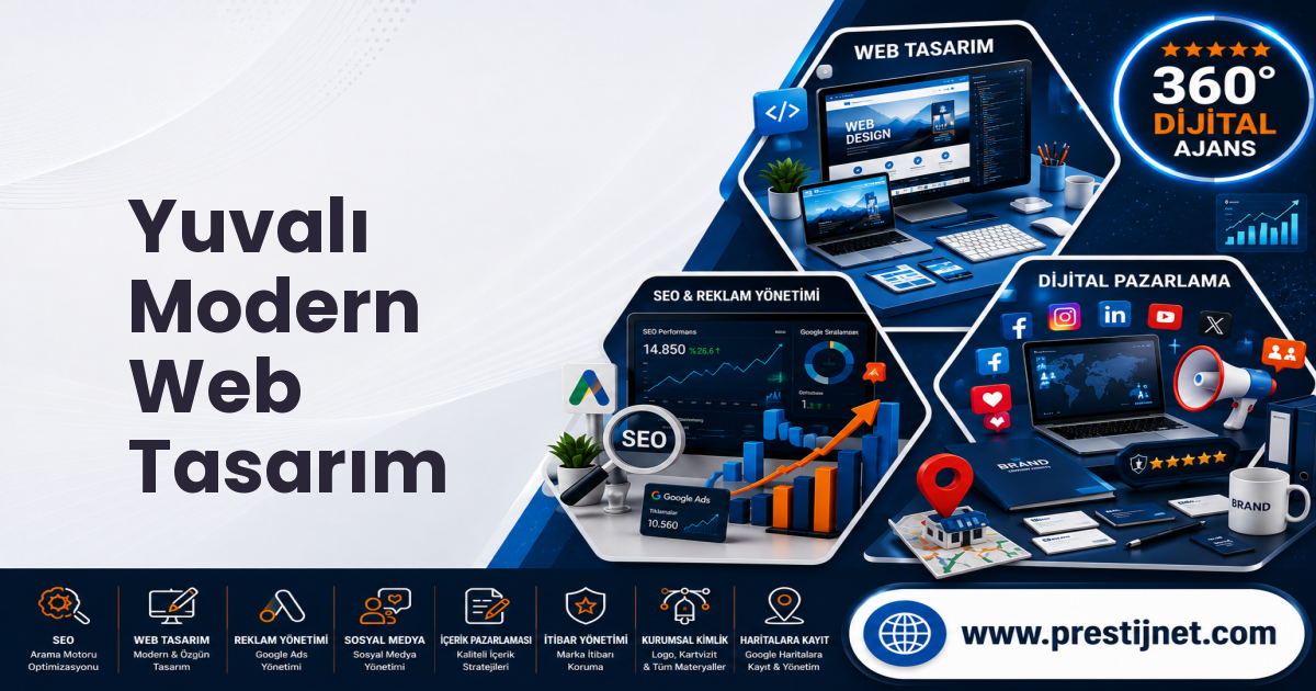 Yuvalı Modern Web Tasarım