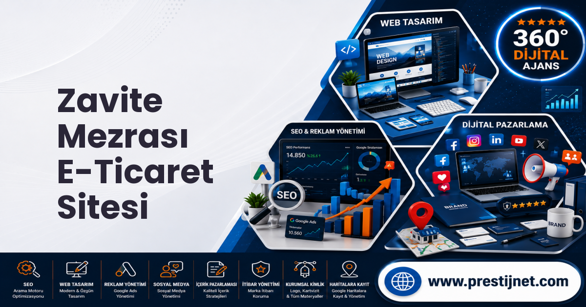 Zavite Mezrası E-Ticaret Sitesi
